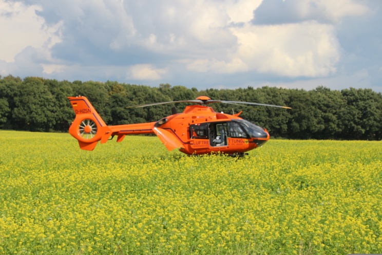Rettungshubschrauber. © Petra Bosse