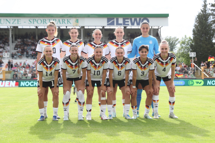 Heimsieg in Leipzig: Rasenballerin Landenberger trifft für die deutsche U23 gegen Dänemark + Galerie
