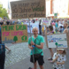 Demonstration der Umweltverbände gegen den Verkauf und die Abholzung des Capa-Wäldchens (Capi) Leipzig, 25.06.2026. Foto: Jan Kaefer