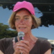 Juliane Nagel (Die Linke) bei ihrer Ansprache. Demonstration gegen das neue Sächsische Polizeigesetz, 20.06.2026. Foto: Lucas Böhme