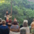 Martina Hefter liest bei der Jubiläumsfeier des Literaturhauses Leipzig am 19. Juni. Foto: David Gray