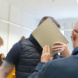 Philipp P. (35) beim Prozessauftakt: Der nun als Brandstifter verurteilte soll in den Maßregelvollzug.© Lucas Böhme