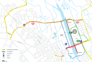 Karte Verkehr Firmenlauf 17.06.2026
