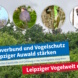 Titelbild der Petition zur Rettung des Capa-Wäldchens. Grafik: NABU Leipzig