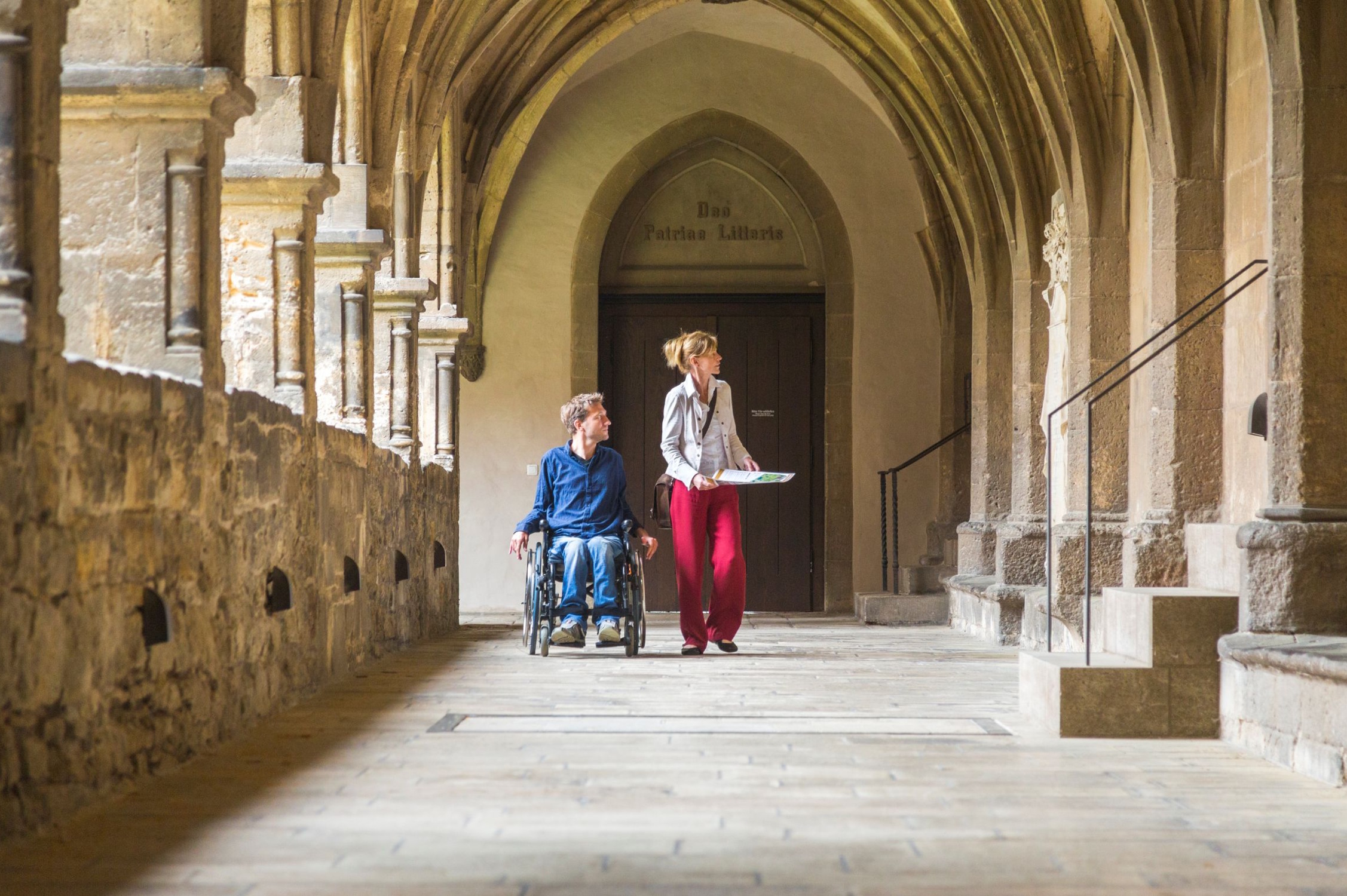 Auch der Naumburger Dom ist barrierefrei erlebbar. Foto: Saale-Unstrut-Tourismus e.V., ro stoff media GbR, Roy Dietrich