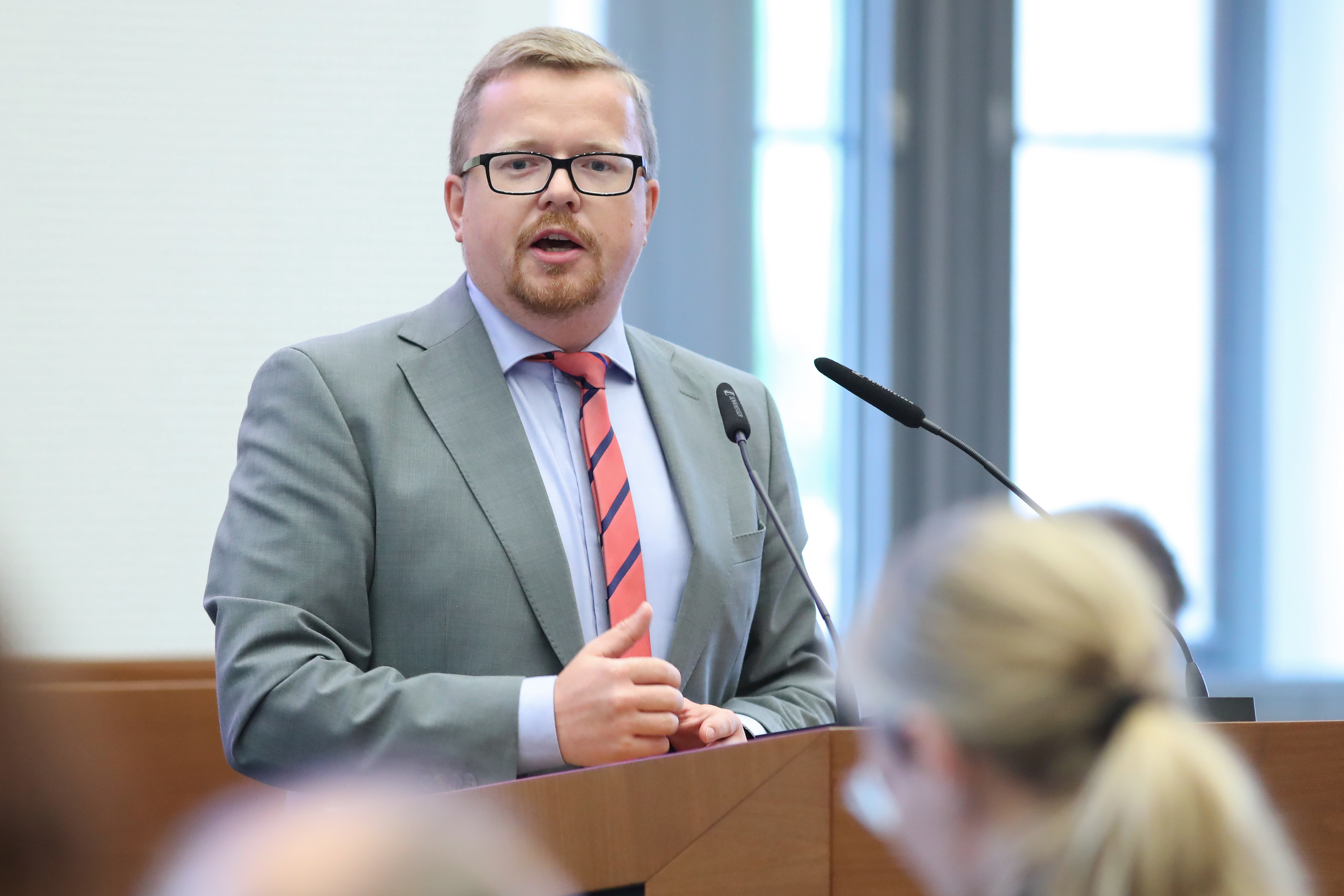 Frank Franke (SPD) im Leipziger Stadtrat am 01.07.2026. Foto: Jan Kaefer