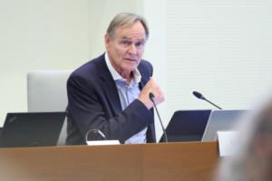 Oberbürgermeister Burkhard Jung (SPD) im Leipziger Stadtrat am 01.07.2026. Foto: Jan Kaefer