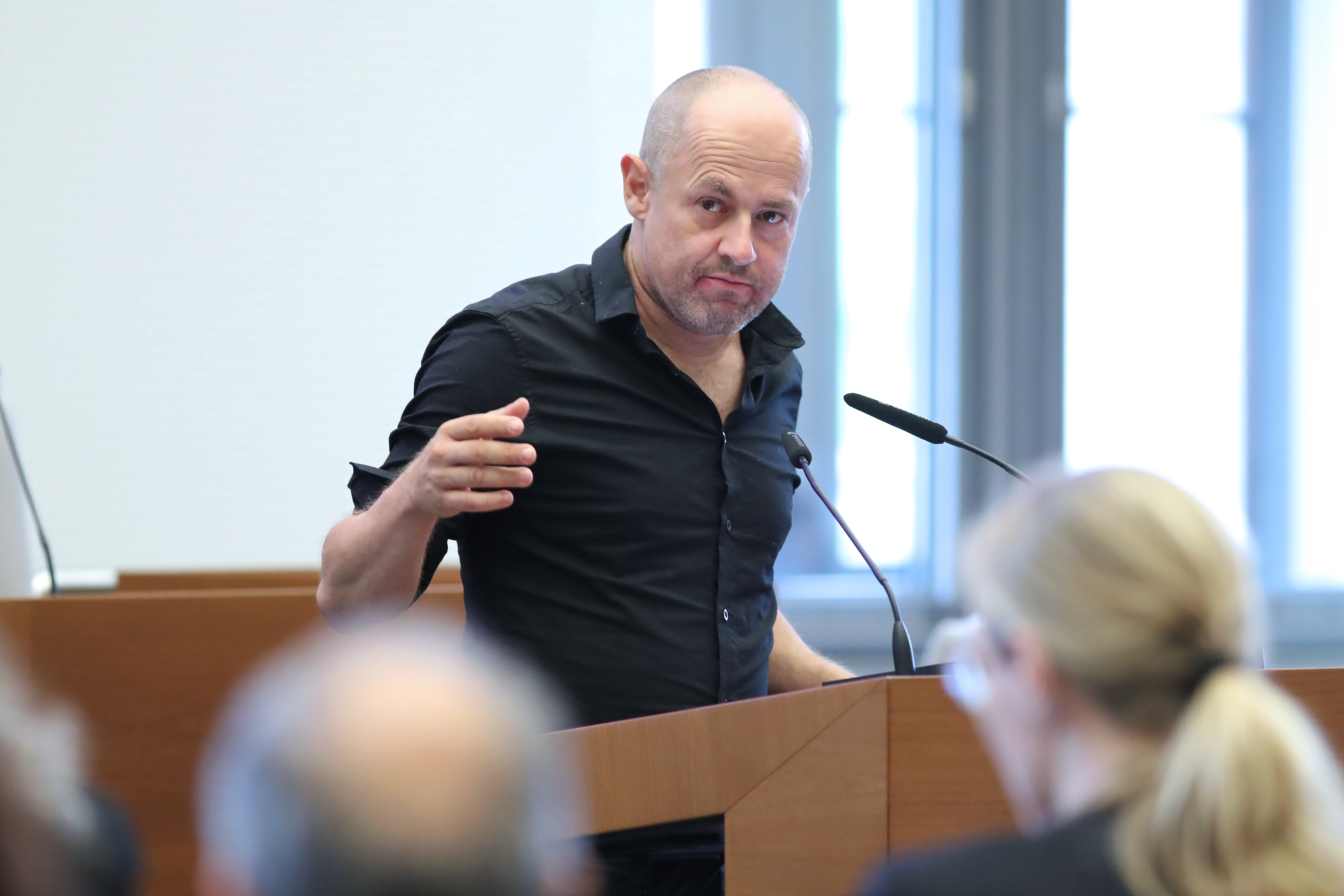 Tobias Peter (Bündnis 90/Die Grünen) im Leipziger Stadtrat am 01.07.2026. Foto: Jan Kaefer