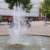Kühlende Springbrunnen auf dem Richard-Wagner-Platz. Foto: Ralf Julke
