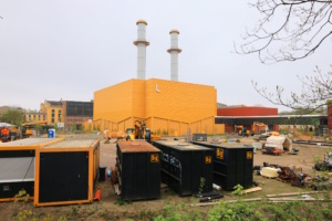 Das Heizkraftwerk Süd 2025. Foto: Ralf Julke