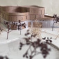 Modellentwurf für ein mögliches Gebäude im Botanischen Lehrgarten. Foto: Schulbiologiezentrum