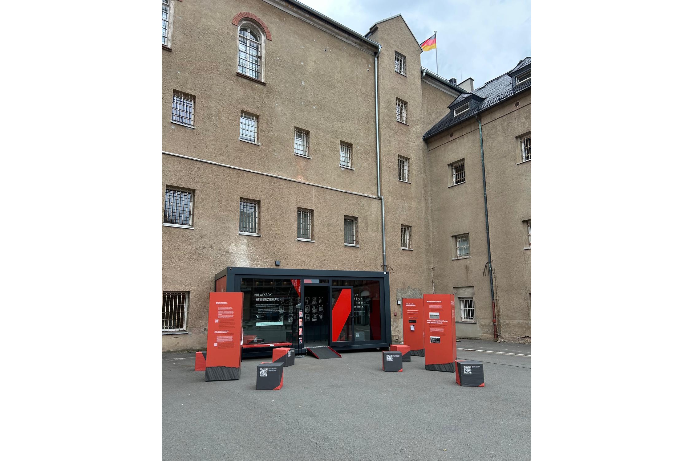 „Blackbox Heimerziehung“ in Hoheneck. Foto: Gedenkstätte GJWH Torgau
