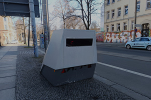 Enforcement-Trailer. © Böhme