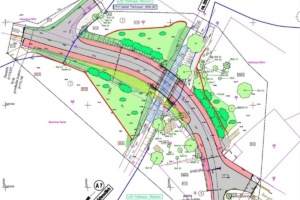 Lageplan Grünordnerische Maßnahmen. Quelle: Stadtverwaltung Taucha