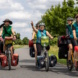 Die MUT-TOUR-Tandems kommen an. Foto: Andreas Stenzel
