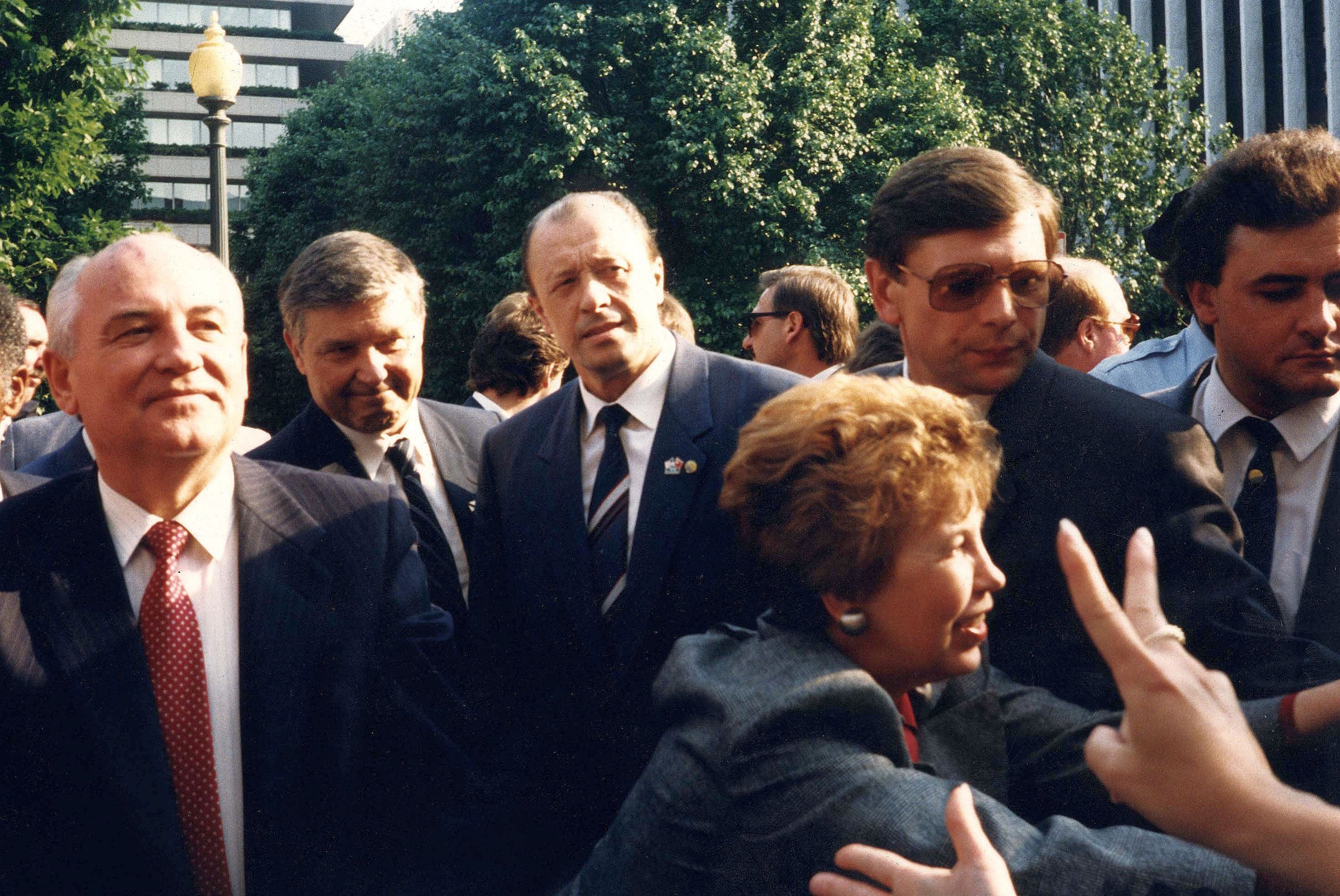 Michail Gorbatschow und seine Frau Raissa im Jahr 1990. John Mathew Smith, CC BY-SA 2.0, https://commons.wikimedia.org/w/index.php?curid=75927919