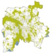 Grün-blaue Infrastruktur in Leipzig. Karte: Stadt Leipzig, Masterplan Grün - Leipzig grün-blau 2030