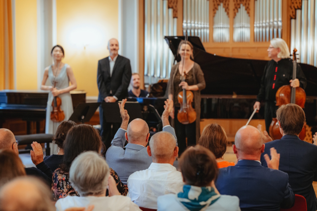 Con-Spirito-Konzert 2024 in der Hochschule für Musik und Theater Leipzig Felix Mendelssohn Bartholdy. Foto: Christian Kern