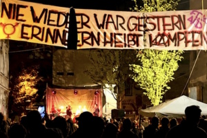 Leipzig-Connewitz am Wochenende zwischen den Landtagswahlen in Sachsen-Anhalt und Mecklenburg-Vorpommern. Foto: privat