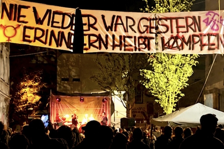 Leipzig-Connewitz am Wochenende zwischen den Landtagswahlen in Sachsen-Anhalt und Mecklenburg-Vorpommern. Foto: privat