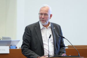 Herr Karsten Albrecht (CDU) im Leipziger Stadtrat am 02.09.2026. Foto: Jan Kaefer