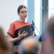 Kristina Weyh (Bündnis 90/Die Grünen) im Leipziger Stadtrat am 30.09.2026. Foto: Jan Kaefer