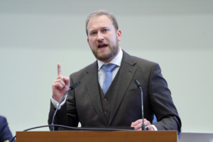 Michael Weickert (CDU) im Leipziger Stadtrat am 02.09.2026. Foto: Jan Kaefer