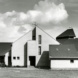 Neubau des katholischen Gemeindezentrum St. Martin in Grünau, 1980er, Stadtgeschichtliches Museum Leipzig, Inv.-Nr. F/2018/621. Foto: Gerhard Hopf