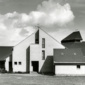 Neubau des katholischen Gemeindezentrum St. Martin in Grünau, 1980er, Stadtgeschichtliches Museum Leipzig, Inv.-Nr. F/2018/621. Foto: Gerhard Hopf