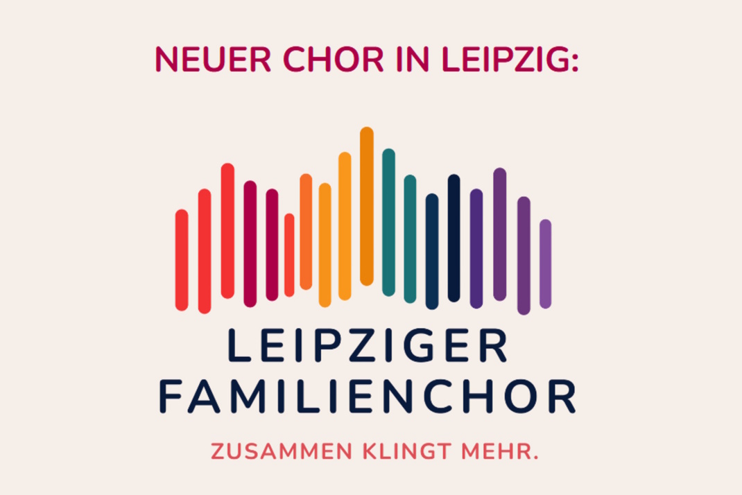 Leipziger Familienchor. Logo: Leipziger Familienchor