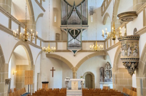 Blick in die Schlosskapelle Torgau. Foto: Wolfgang Sens