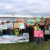 Demonstration des Ökolöwen gegen die Parkplatzpläne am Cospudener See. Foto: Ökolöwe