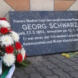 Gedenktafel für Georg Schwarz. Foto: Gernot Borriss