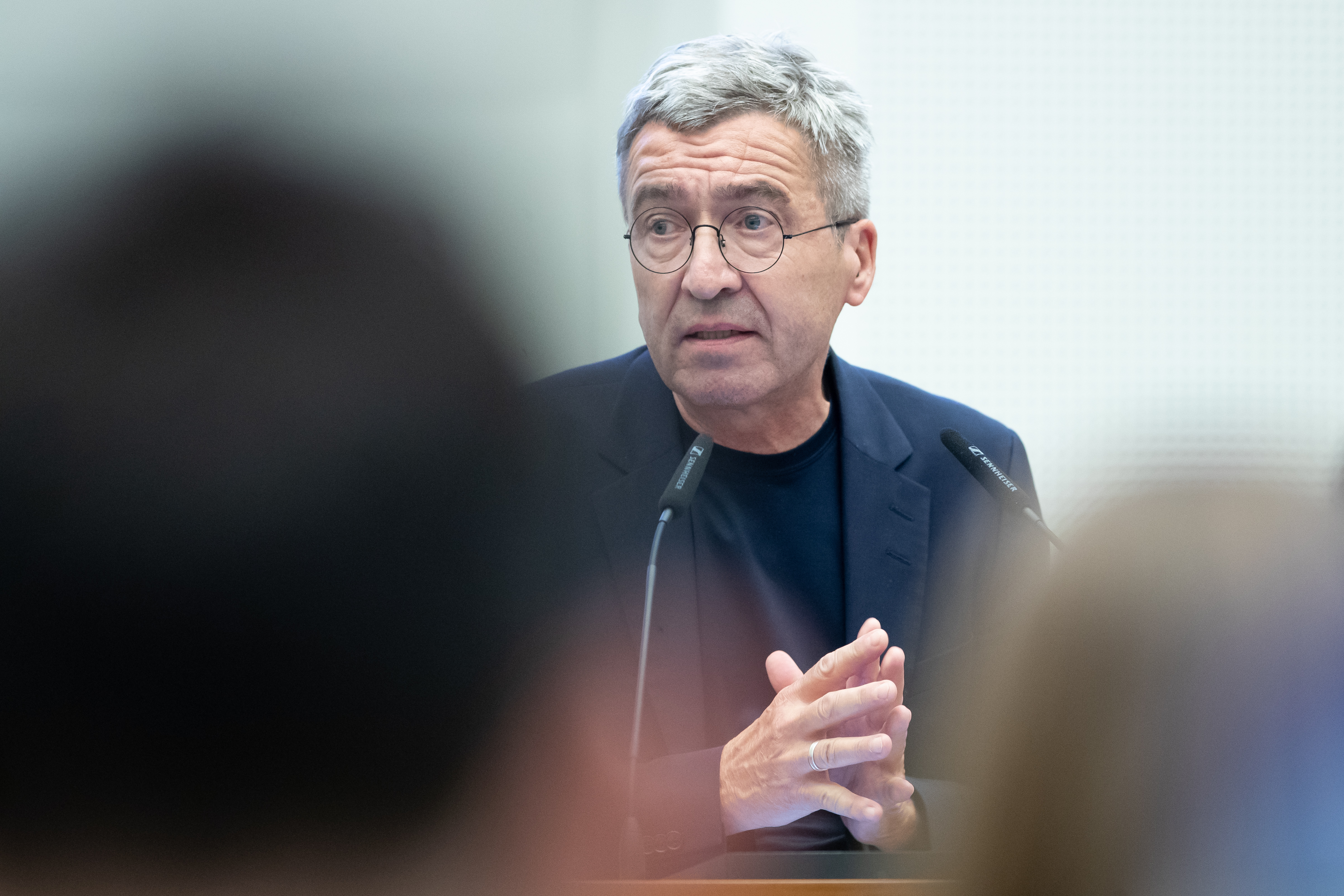 Thomas Dienberg (Bündnis 90/ Die Grünen), Beigeordneter für Stadtentwicklung und Bau, im Leipziger Stadtrat am 30.09.2026. Foto: Jan Kaefer