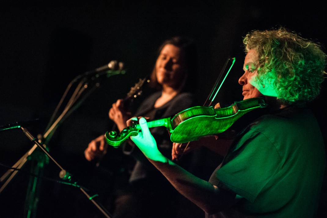 Maria Schüritz und Ingeborg Freytag. Foto: Mim Schneider