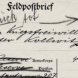 Feldpostkarte "Zurück tot". Foto: Ute Richter