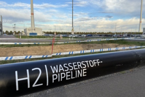 Wasserstoffleitung für das BMW-Werk Leipzig. Foto: Cornelia Sommerfeld, MITNETZ GAS