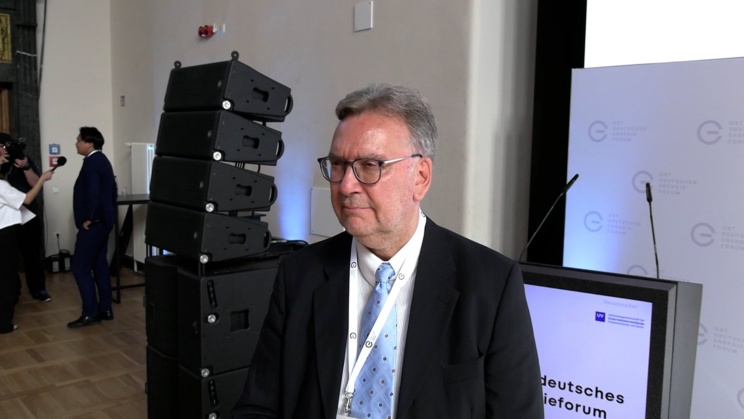 Dr. Frank Umbach, Forschungsleiter EUCERS an der Universität Bonn, auf dem ODEF