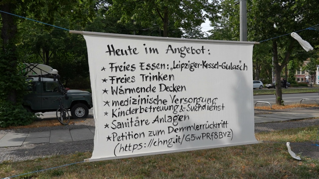 22. Juli 2023: Solikonzert „Kesselmusik“ auf dem Leipziger Alex-Schumann-Platz