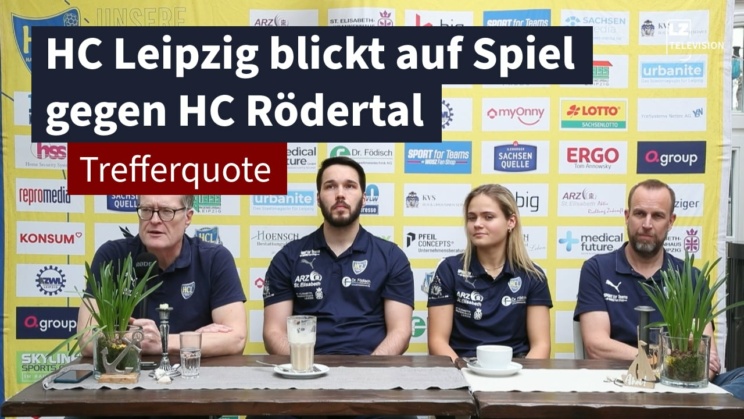 26. April 2024: HC Leipzig erwartet ausverkauftes Spiel gegen den HC Rödertal | LZ TV Trefferquote